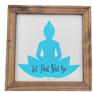 Buddha Framed Canvas Wall Art